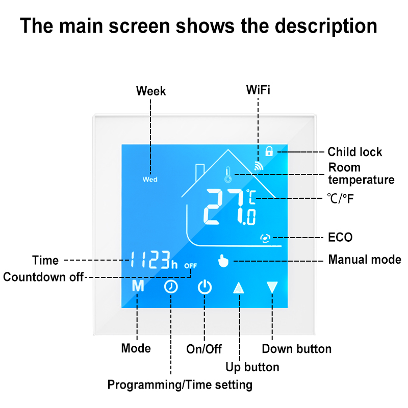 Умный Wi-Fi термостат для отоп – обзор и цена Smart Home Plus