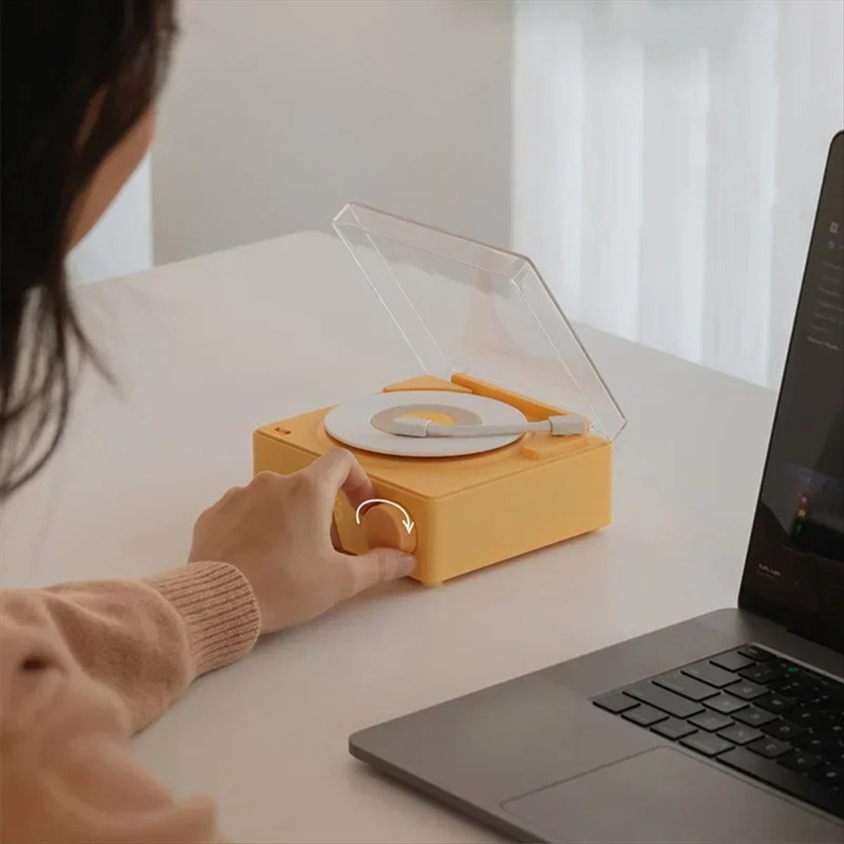 T171C-Ретро-виниловый беспрово – обзор и цена Smart Home Yellow