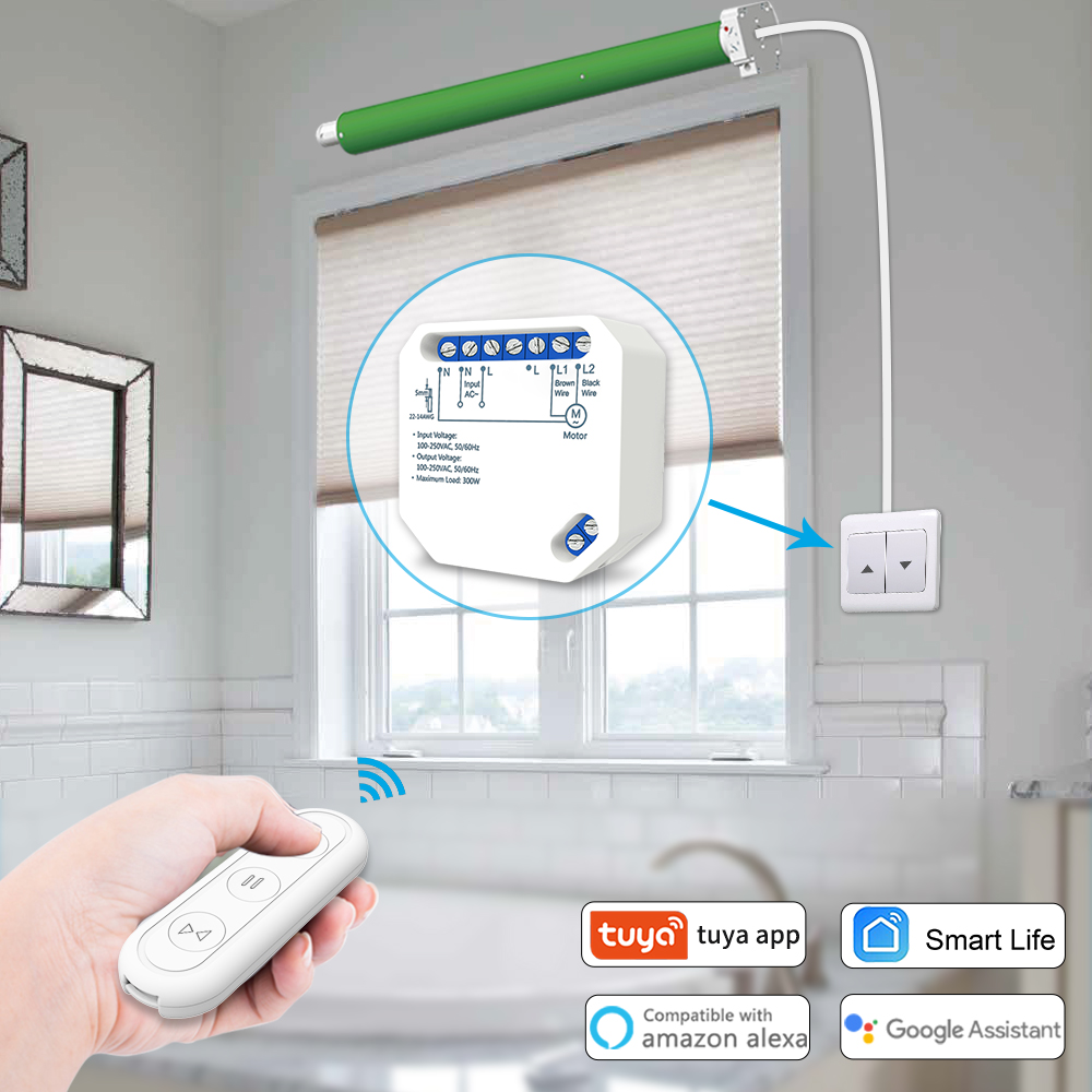 Модуль переключателя штор Tuya – обзор и цена Universal Remote Smart Home