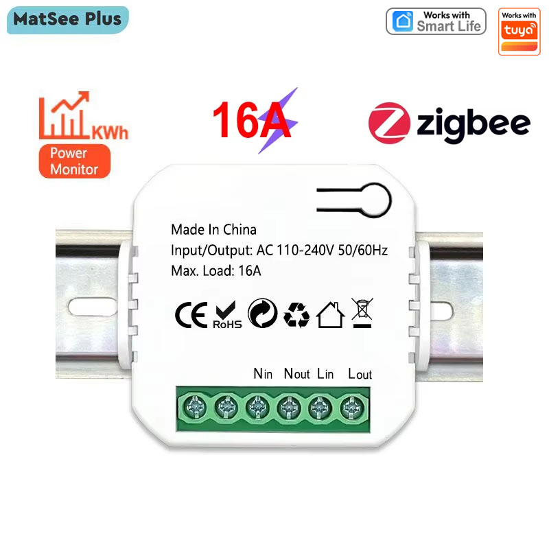 Смарт-счетчик энергии Tuya Zig – обзор и цена Smart Home Plus