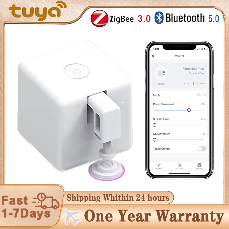 Умный робот-кнопкодавщик Tuya  – обзор и цена Smart Home Plus
